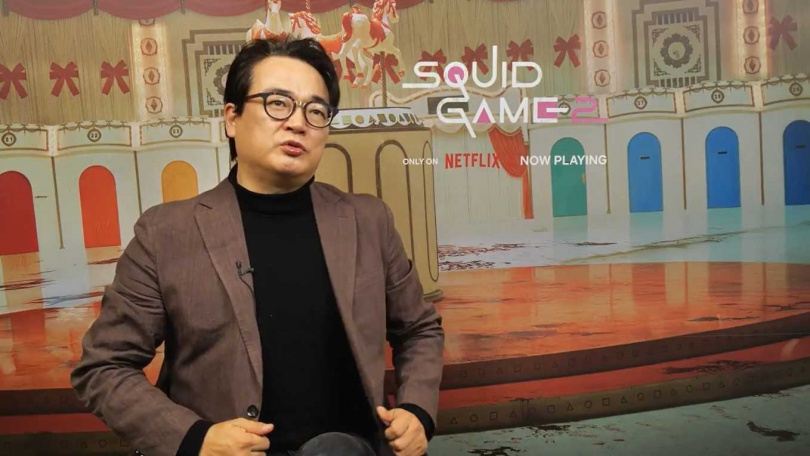 李誓環得知可以演出《魷魚遊戲2》，竟有些害怕，老婆也要他拒絕。（圖／Netflix提供）