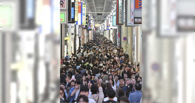 圖為大阪難波區。