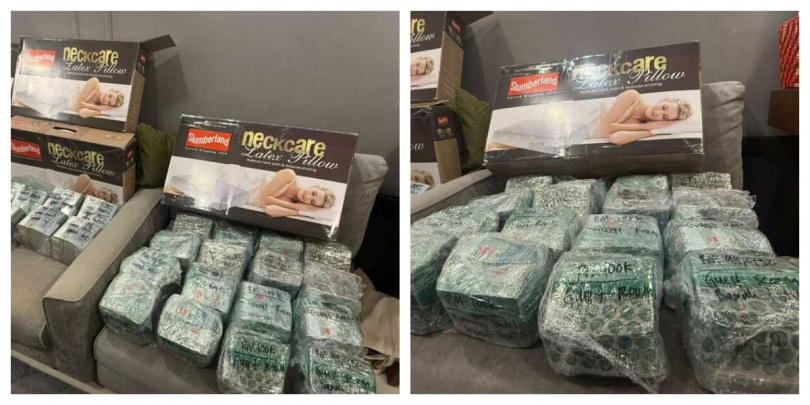 反貪會在經理住處起獲750萬令吉現鈔及奢侈品。（圖／MACC提供）