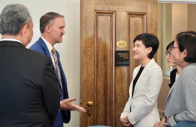 台美經貿工作小組指出,我方自與美方展開談判迄今,已與美方舉行4輪實體會議(in-person meeting)。(圖/翻攝行政院官網)