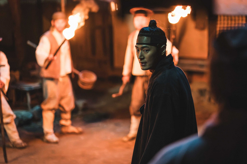 朴栖含退伍後接演接演《濁流之爭》。（圖／Disney+提供）