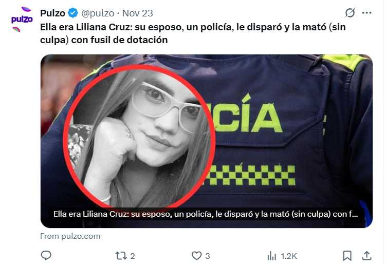 25歲的莉莉安娜克魯茲（Liliana Cruz），生前擔任社工，積極參與公共健康推廣工作。（圖／翻攝自X，Pulzo）