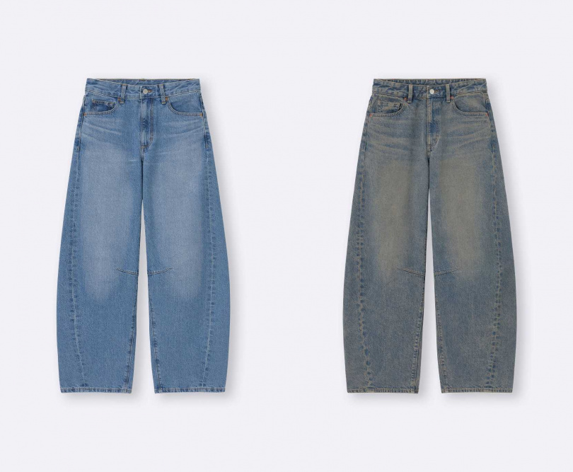 GU BARREL LEG錐形褲(圖/品牌提供)