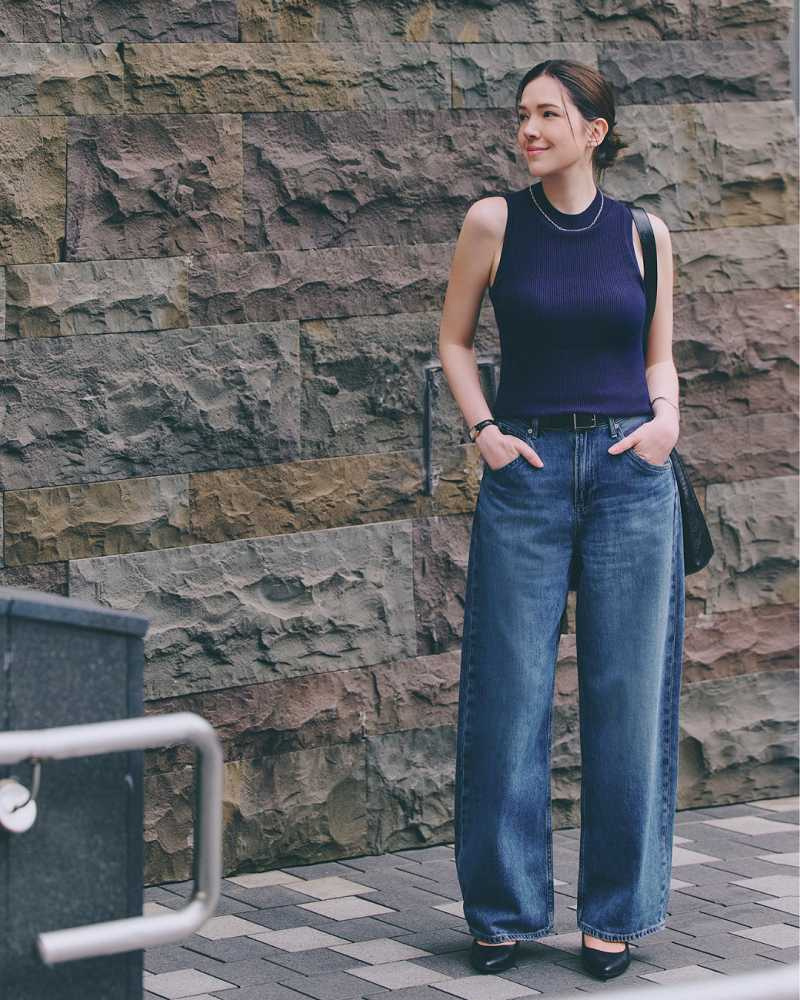 UNIQLO繭型牛仔褲(圖/品牌提供)