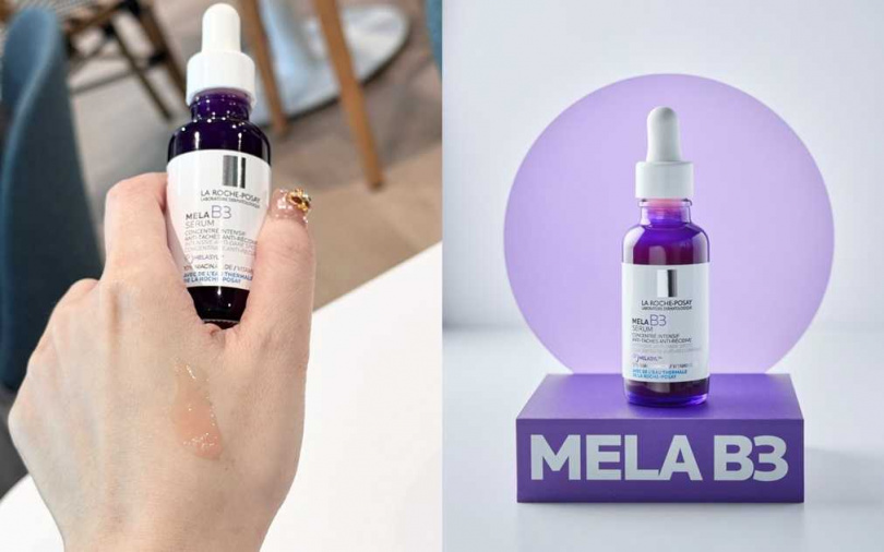 AHC醫美科研-超秒晶透穀胱甘肽系列，包含精華水乳、精華和雪凝霜的完整保養品項。（圖／吳雅鈴攝）