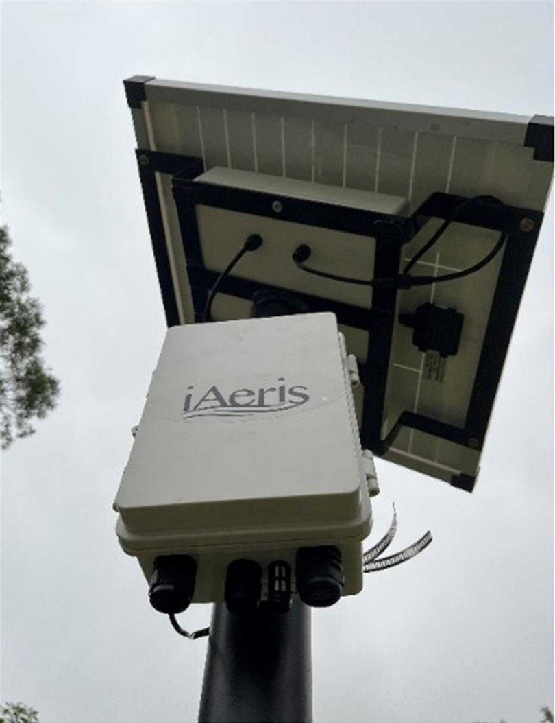 陽明山國家公園七星步道今天發生火災,初判是國科會國家實驗研究院高速網路與計算中心設置的空氣品質感測儀器起火,國科會表示,內部已啟動調查。(圖/國研院提供)