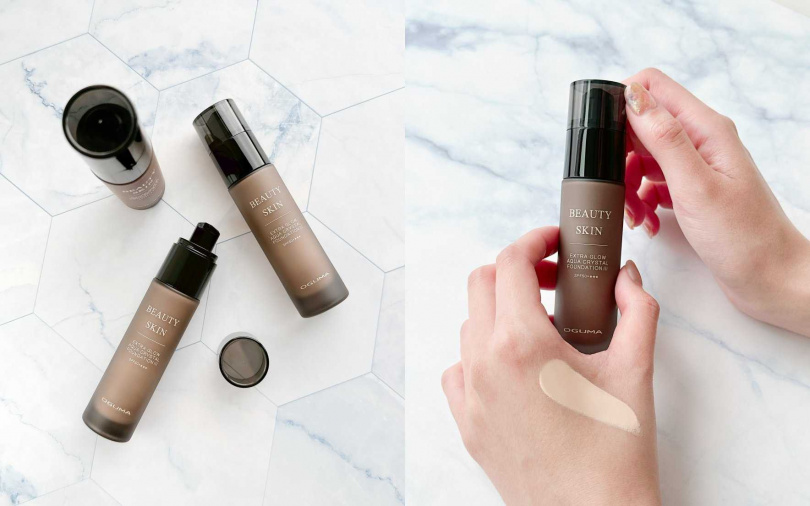OGUMA第三代超清透光感水潤隔離粉底液SPF50+ ★★★ 30ml／1,880元（圖／品牌提供）