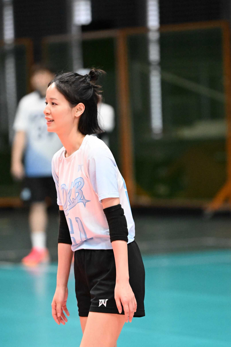 袁子芸在世壯運成排球場上一大嬌點。（圖／力天娛樂提供）