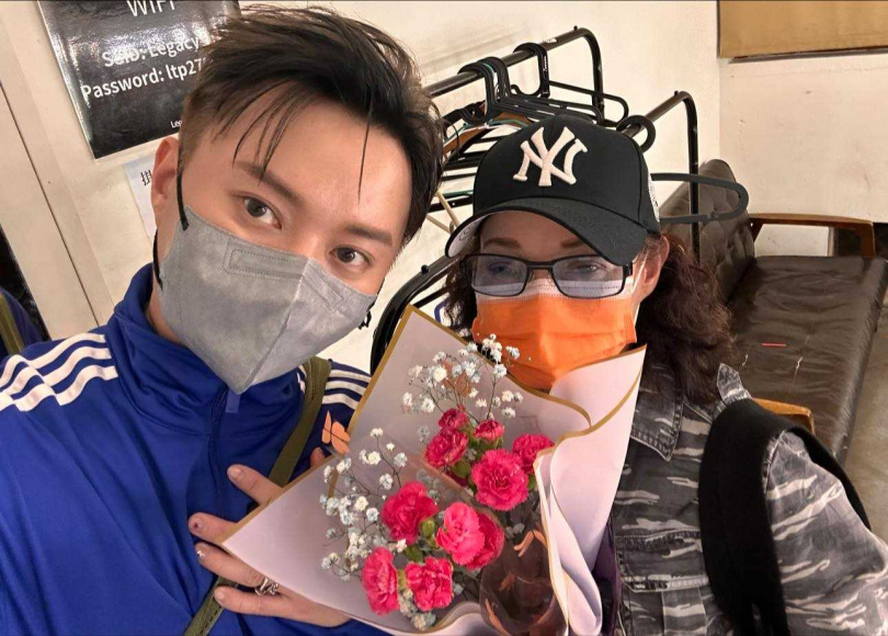 許富凱與媽媽的相處模式相當可愛。（圖／翻攝自許富凱臉書）