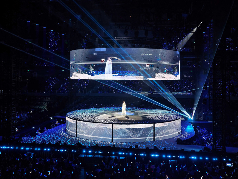 劉若英耗資6000萬將舞台重新升級。（圖／相信音樂提供）