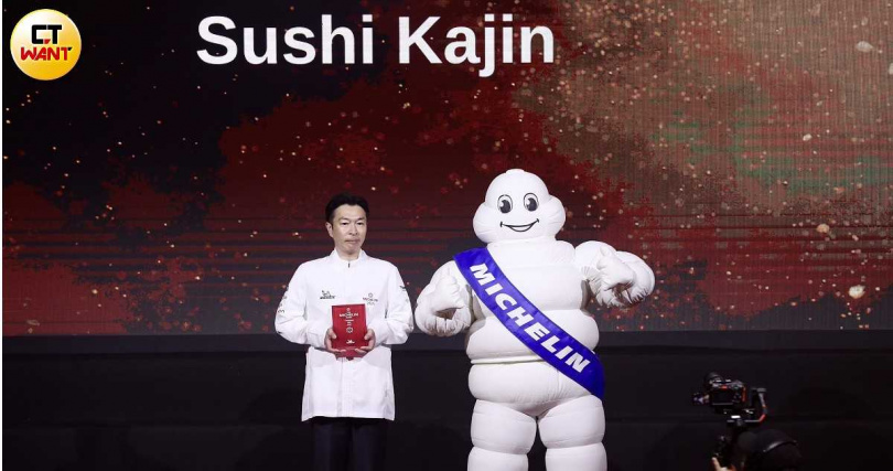 頂級江戶前壽司「鮨 嘉仁」首登星榜。（圖／侯世駿攝）