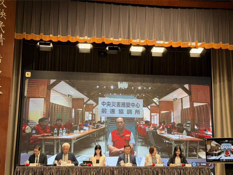 行政院召開院會後記者會。（圖／中國時報張薷攝）