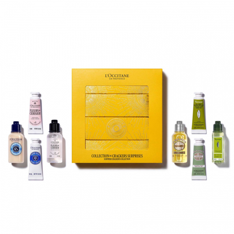 L’OCCITANE 普羅旺斯童話聖誕分享禮盒 8 件組／1,160元。（圖／品牌提供）