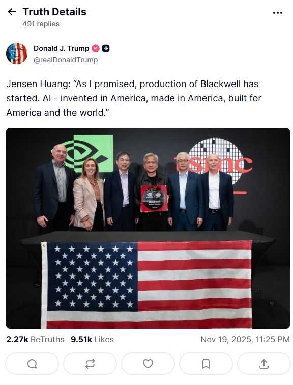 (圖/翻攝自truthsocial@realDonaldTrump)