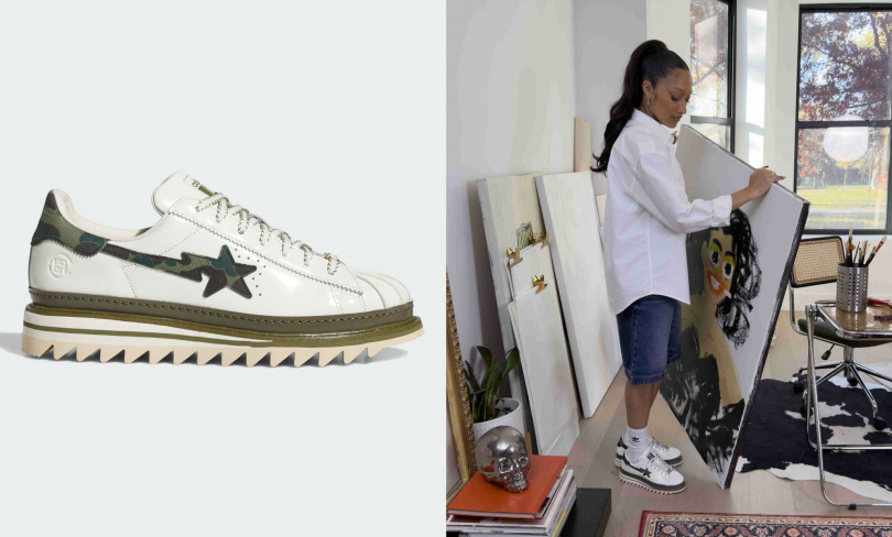 CLOT X BAPE® SUPERSTAR BY Edison Chen/7,800元(圖/品牌提供)