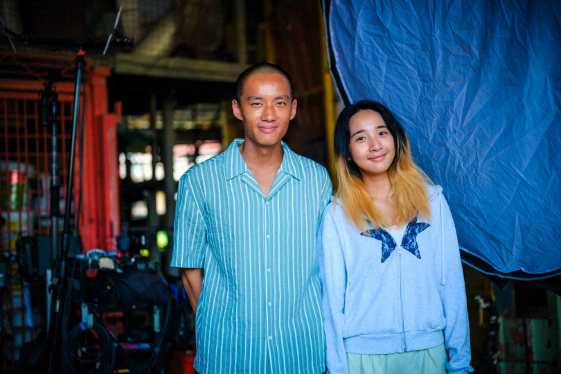 《黑潮》男女主角陳澤耀（左）與李沐以從未嘗試過的全新造型亮相，令人耳目一新。（圖／甲上提供）