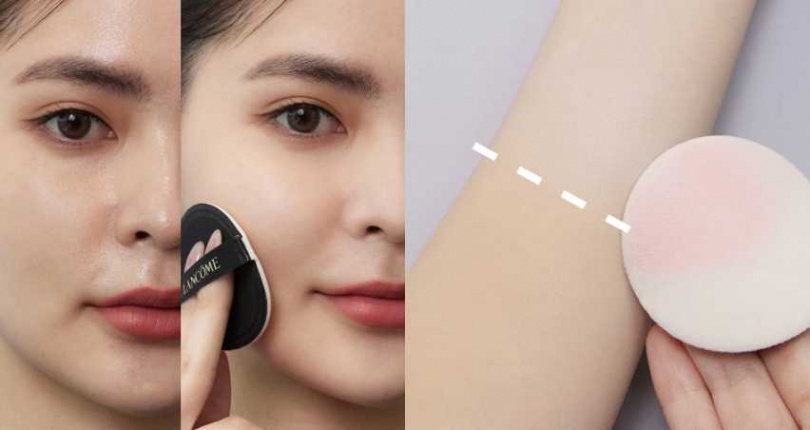 蘭蔻 零粉感超持久柔焦蜜粉餅 全4色／2,000元（圖／品牌提供、廖怡婷攝）