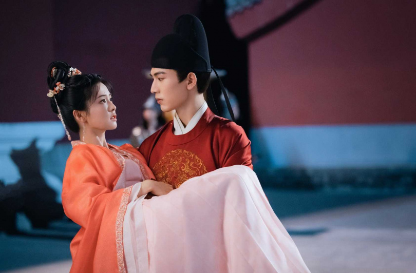 《寧安如夢》白鹿與張凌赫合作愉快。（圖／中視）