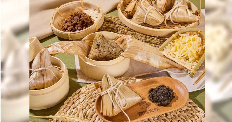 雞湯大叔「黑松露起司粽」即日起至5/31於全台門市開賣，任選商品加購價59元。（圖／雞湯大叔提供）