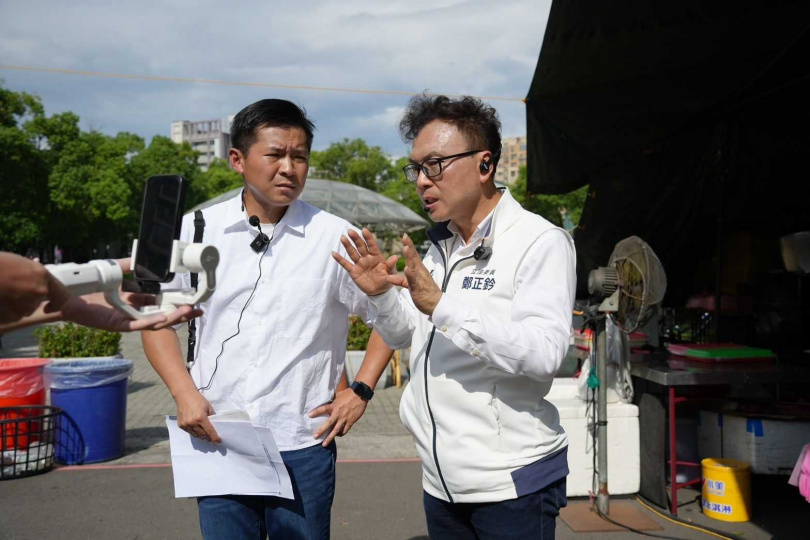 清大兼任助理教授何志勇（圖左）（圖／何志勇臉書）