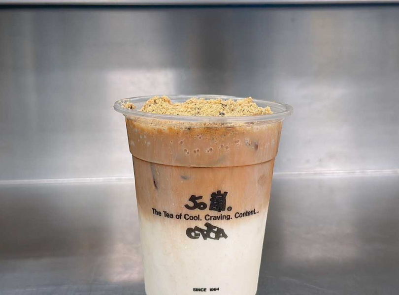 50嵐近期推出麵茶系列的飲品獲得好評，但讓員工忙到每天泡上千杯超崩潰。（圖／翻攝自Threads／50lan_since1994）