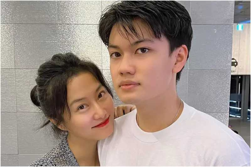 趙小僑照顧劉子銓十多年,兩人感情如同親母子一般。(圖/翻攝自趙小僑臉書)