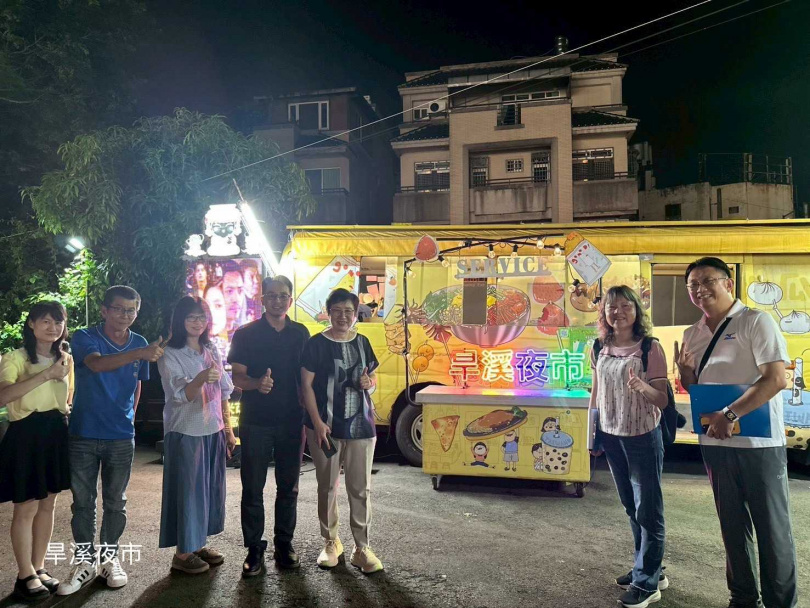 旱溪夜市榮獲經濟部認證114年四星優良市集。（圖片提供／臺中市政府經濟發展局）