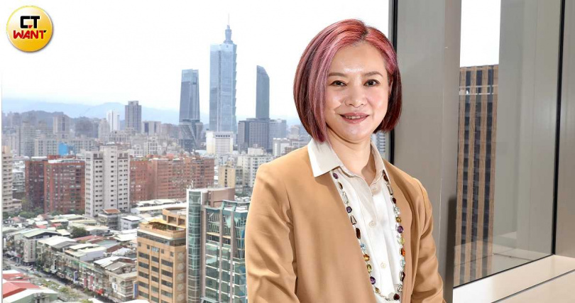 全球人壽企業總部預計2026年底前啟用，圖為全球人壽董事長林文惠。（圖／方萬民攝）&nbsp;