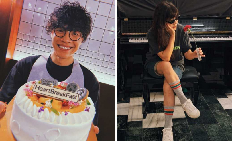 盧廣仲與媽媽感情極好,雖然相差25歲,但媽媽打扮與心態都很年輕,看不出年紀。(圖/翻攝自盧廣仲臉書)