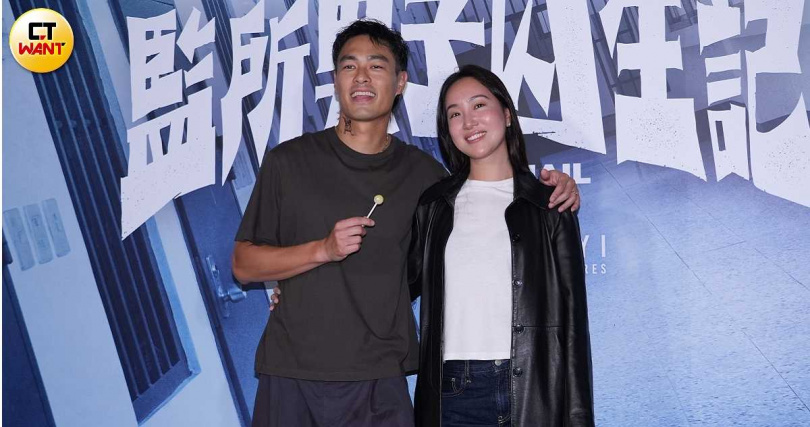 楊祐寧的老婆阿梅也來到慶功現場。（圖／本刊攝影組）