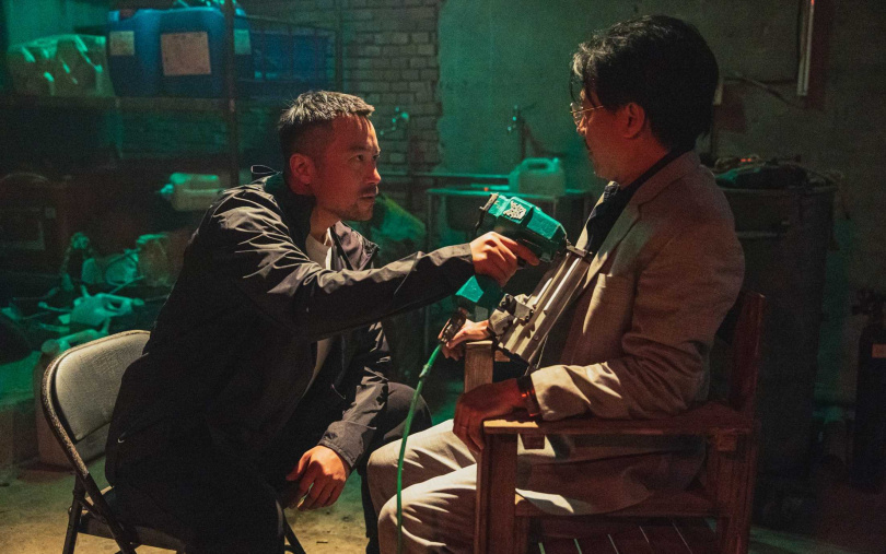 張孝全為了復仇而做出一連串殘暴驚悚的反擊，令人看得毛骨悚然。（圖／華映娛樂提供）