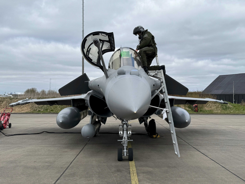 印度「飆風」戰機被擊落。（示意圖／達志／美聯社）