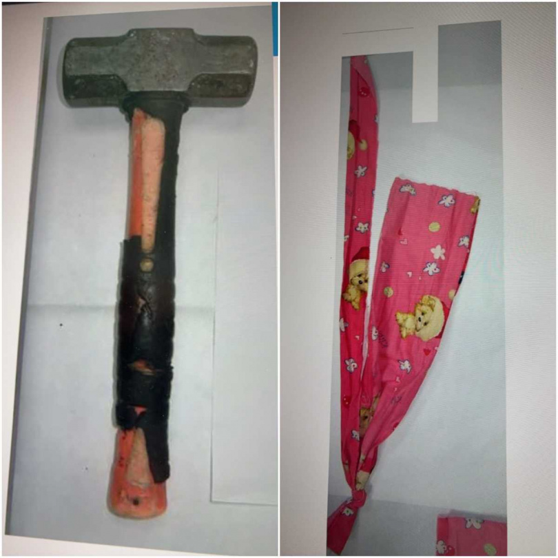 張介宗利用榔頭、剪刀、尖嘴鉗、長尖刀及其他銳器共5種「凶器」，殺害並分屍3名被害人。（圖／翻攝畫面）