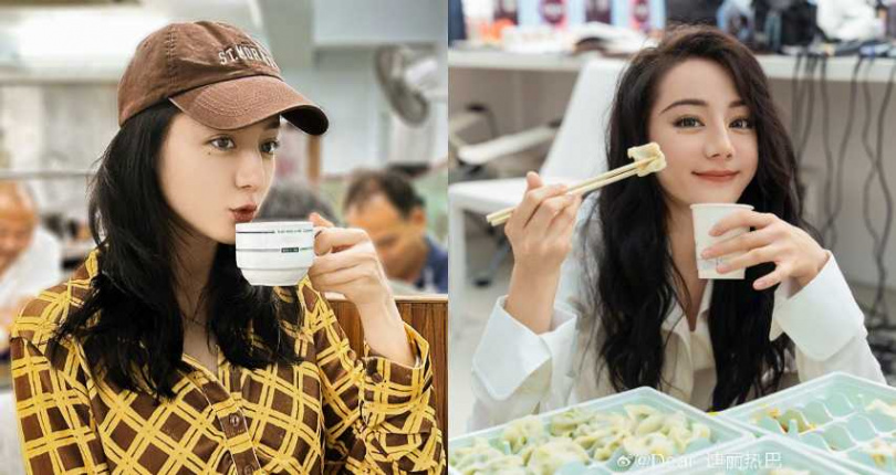 (圖/取自 迪麗熱巴 微博)