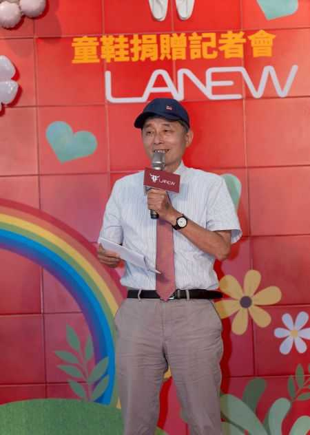 LA NEW董事長劉保佑希望企業能持續透過實際公益行動，為社會持續注入最實在的溫暖。（圖片提供／LA NEW）