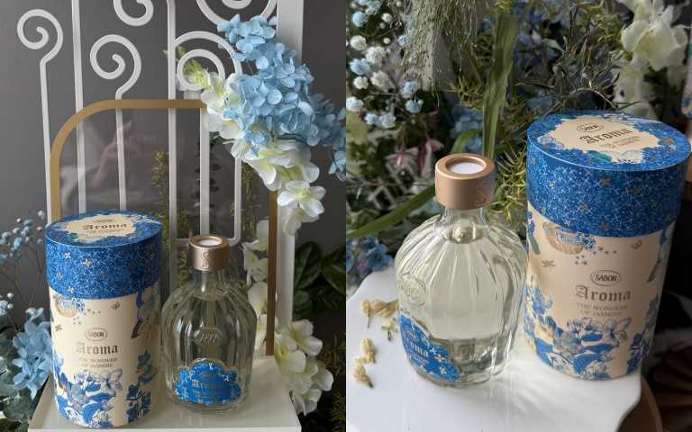 Sabon璀璨茉莉典藏擴香組245ml / 2,980元。(圖/黃筱婷攝)