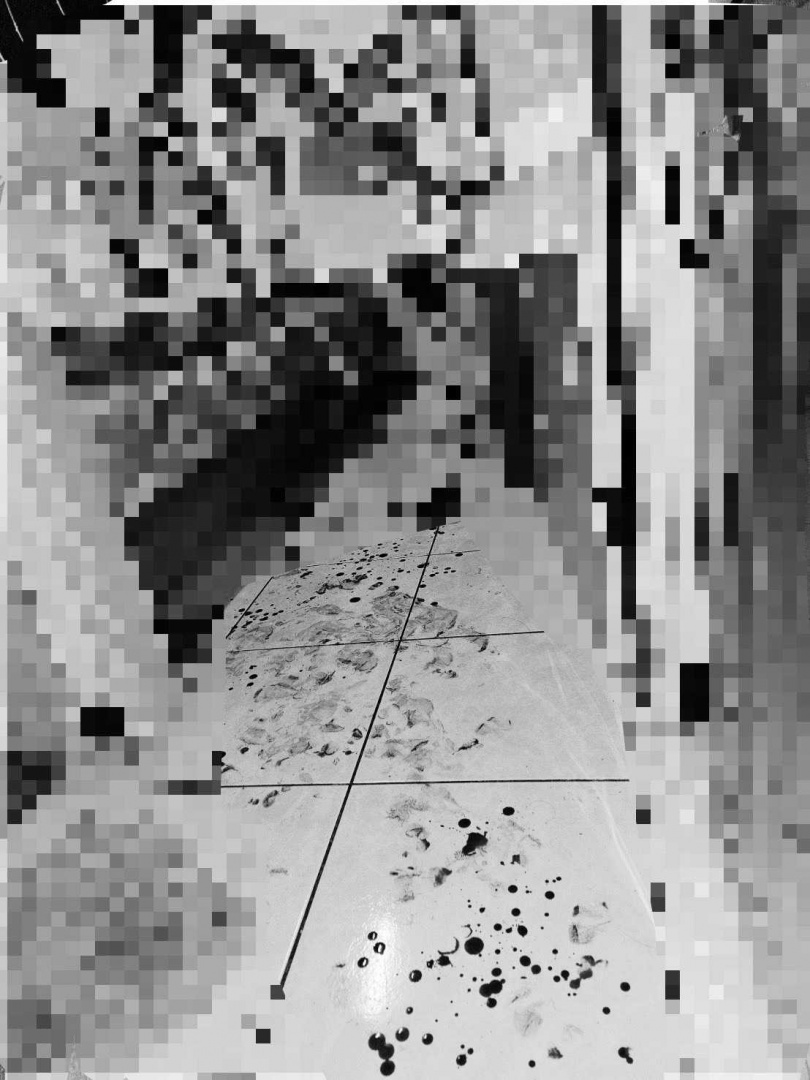 林姓老翁手段兇殘,現場血跡斑斑,場面怵目驚心。(圖/翻攝畫面)