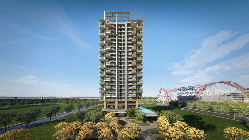 隨漢神洲際4月開幕在即,「遠雄丰尚」開賣搭上台中十四期房市從「潛力區」邁入「價值變現期」置產時機。(圖/業者提供)