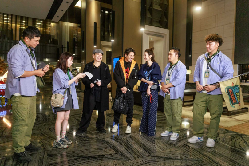 曾莞婷、謝承均，高捷在節目中與觀眾分享從影甘苦談。（圖／好看娛樂提供）