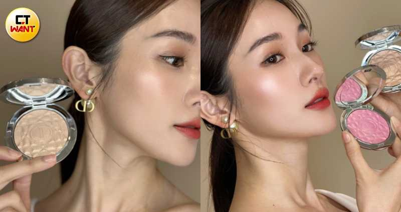 迪奧 超完美持久亮采餅 6g／2,200元（圖／廖怡婷攝）