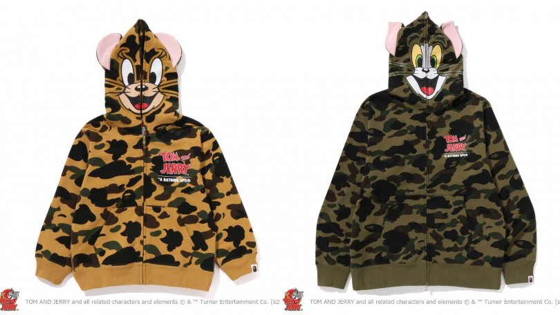 “Core Art”1ST CAMO全拉鍊連帽衫。（圖／品牌提供）