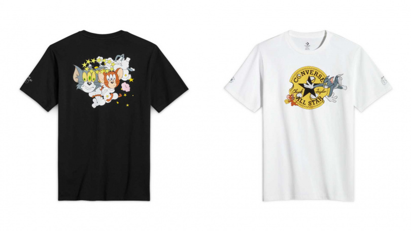 Converse x Tom and Jerry聯名T恤／1,280元。（圖／品牌提供）