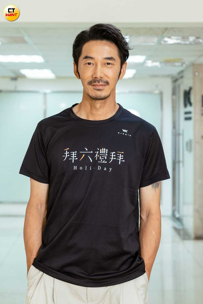 李李仁被爆料現在超黏老婆陶晶瑩。(圖/楊澍攝)