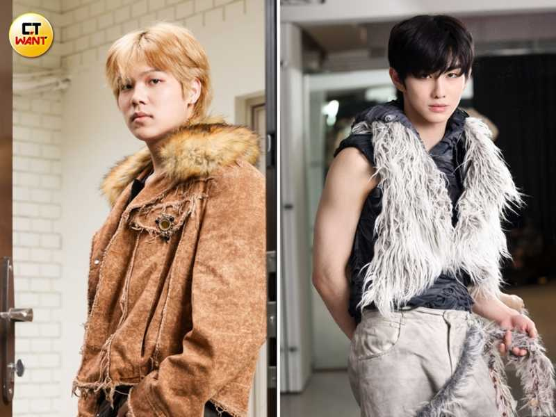 相較於別人會帶小電扇，雁凱（右）卻相當復古地帶著扇子搧涼，而容易忘東忘西的承慶（左）已經弄丟8次耳機。（圖／林士傑攝）。