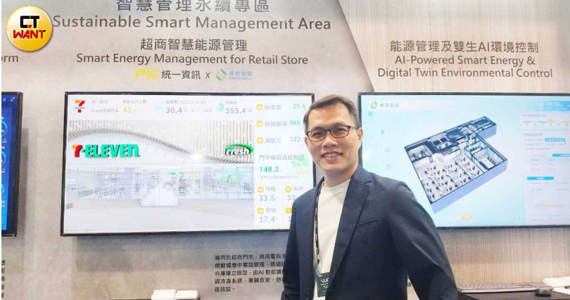 樺康智雲總經理林建全。（圖／陳曼儂攝）