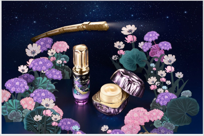 肌膚之鑰 奇幻列車 精萃光采激光晶露 50ml/ 8,500元，肌膚之鑰 奇幻列車 精質乳霜 30ml/ 18,500元。（圖／品牌提供）