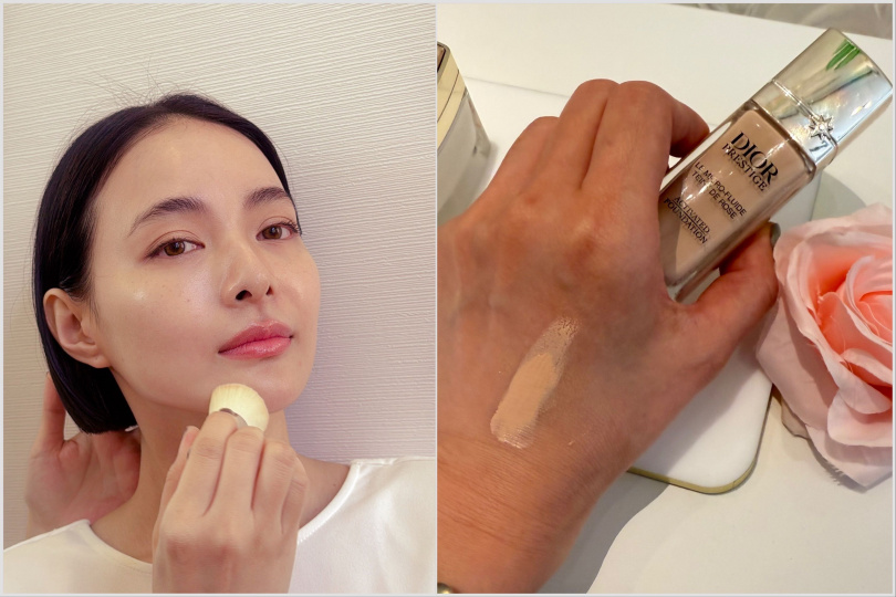 Dior 迪奧 精萃再生玫瑰微導粉底 30ml / 4,950元。（圖／黃筱婷攝）
