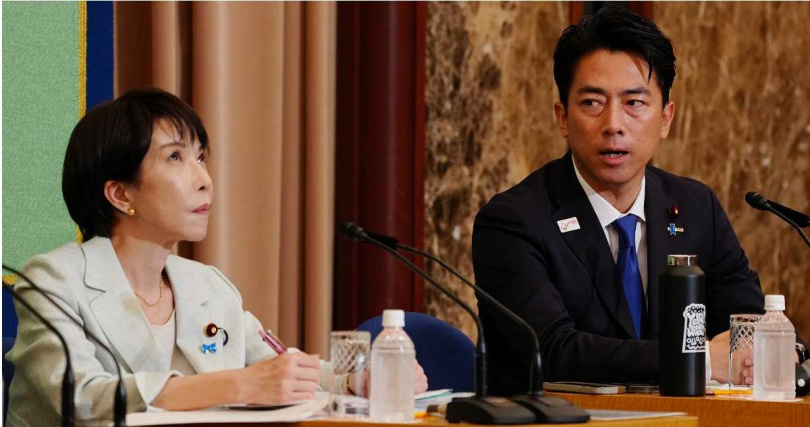 世代交替代表小泉進次郎 VS 經驗豐富的高市早苗。