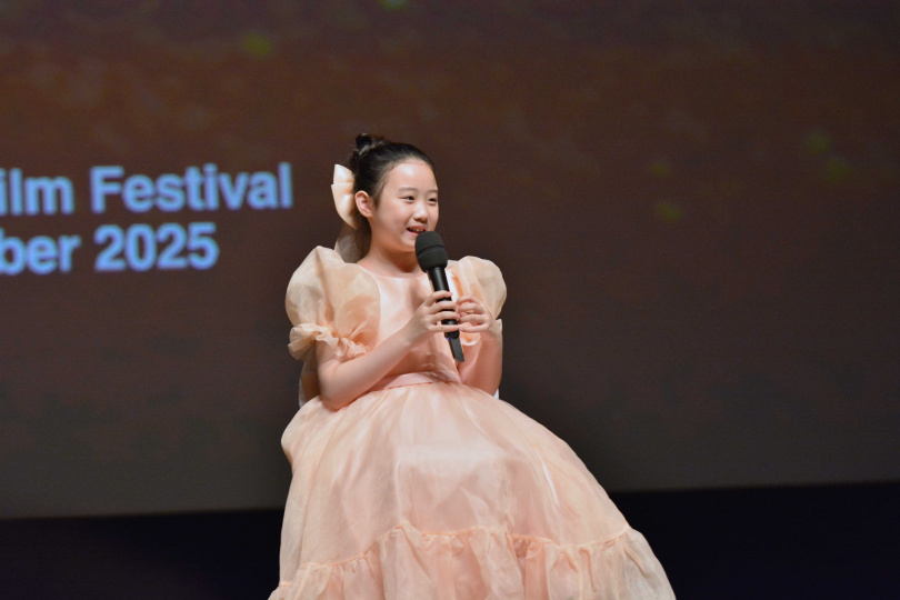 雖然葉子綺已經參加過國際級影展，但她對於要去參加金馬金鐘獎還是非常興奮。（圖／光年映畫提供）