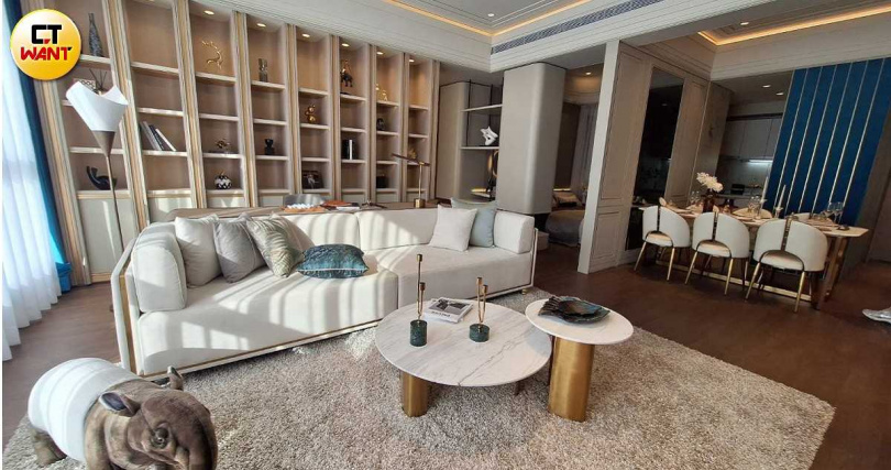 「毅聯首馥」房型規劃20~45坪，2~4房產品，據現場專案表示，3、4房銷售速度快，顯示買方多著眼於自住與換屋需求。（圖／林榮芳攝）